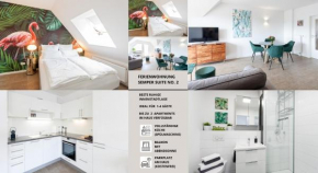 Semper Suite No2 - Ruhige 2 Zi FeWo 1-4 Pers mit Küche, Duschbad, Balkon und Parkplatz in Hofgartennähe